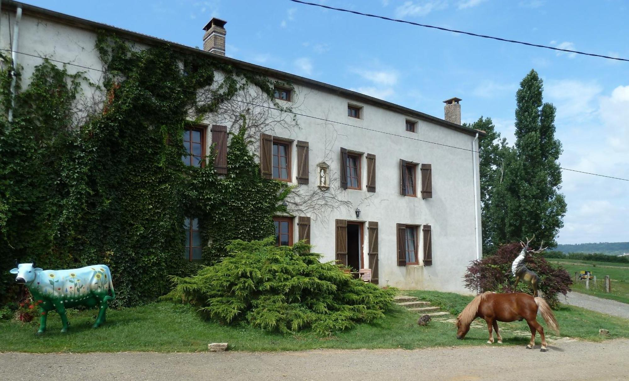 Ferme Du Montheu Bed & Breakfast Dommartin sous Amance Екстериор снимка