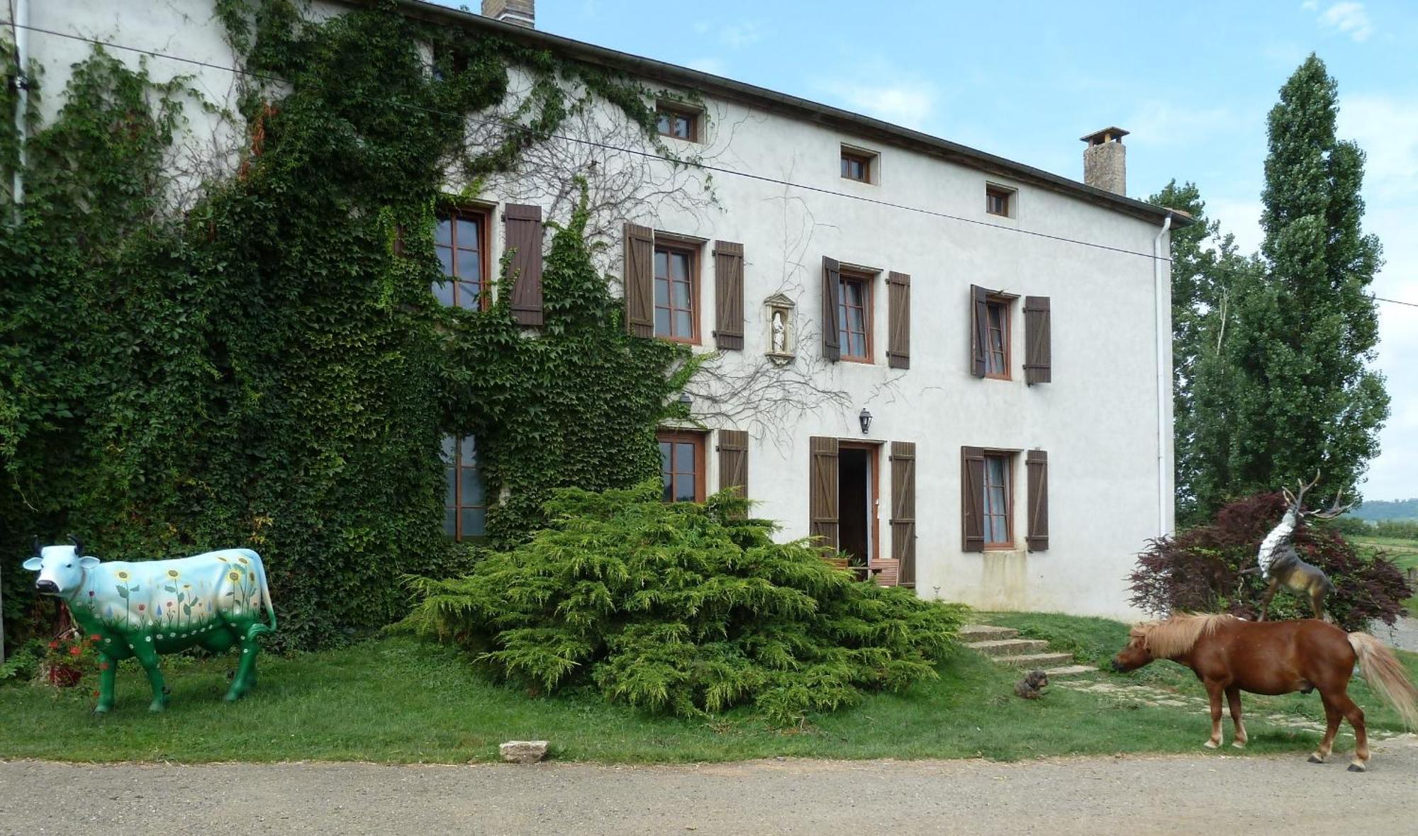 Ferme Du Montheu Bed & Breakfast Dommartin sous Amance Екстериор снимка